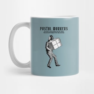 Vintage Postal Workers Mug